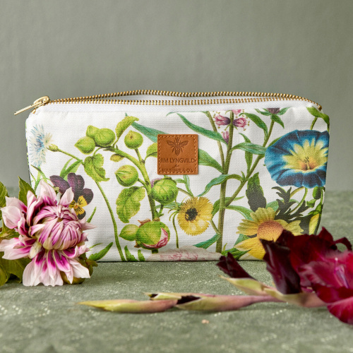 Jim Lyngvild kosmetiktaske m. bund - Flower Garden