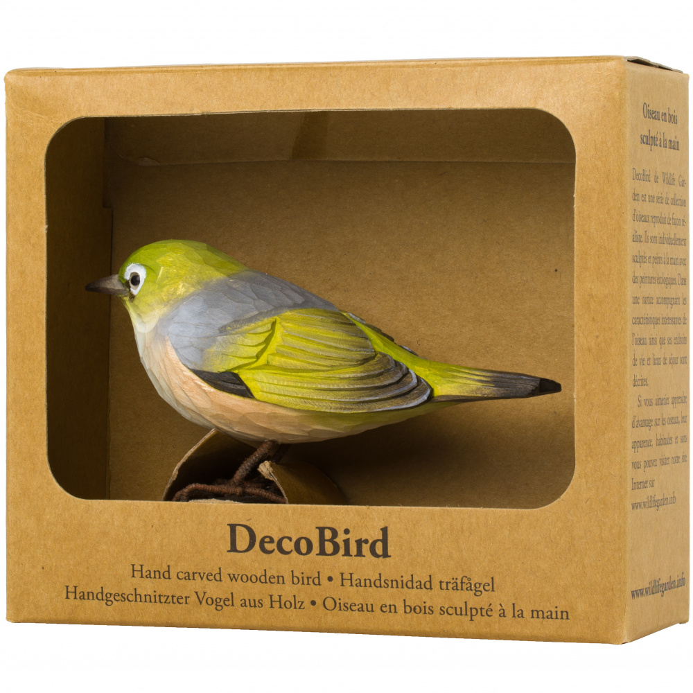 Wildlife Garden houten vogel - brilvogel - Afbeelding 4
