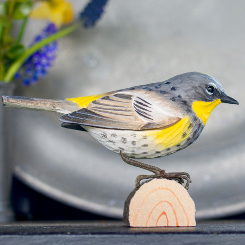Wildlife Garden Vögel aus Holz - Myrte-Waldsänger