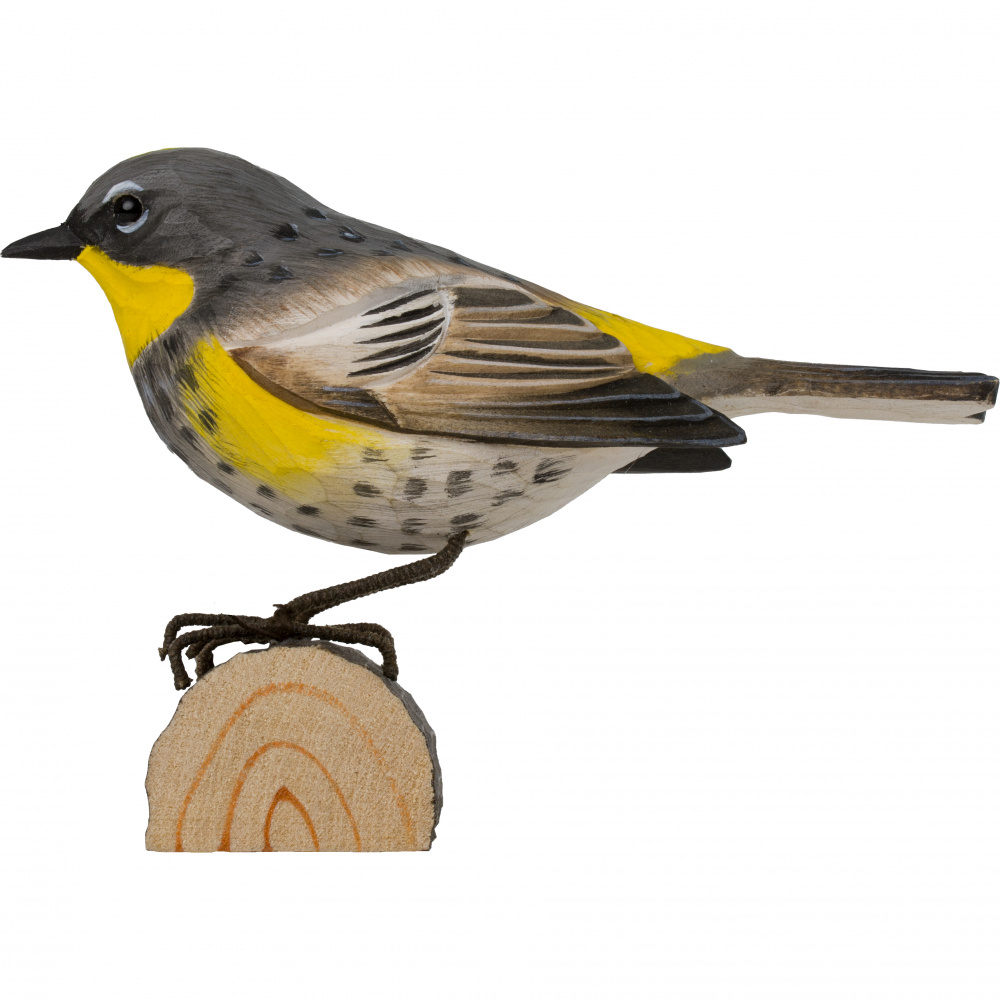 Oiseau en bois Wildlife Garden - fauvette pitchou - Image 2
