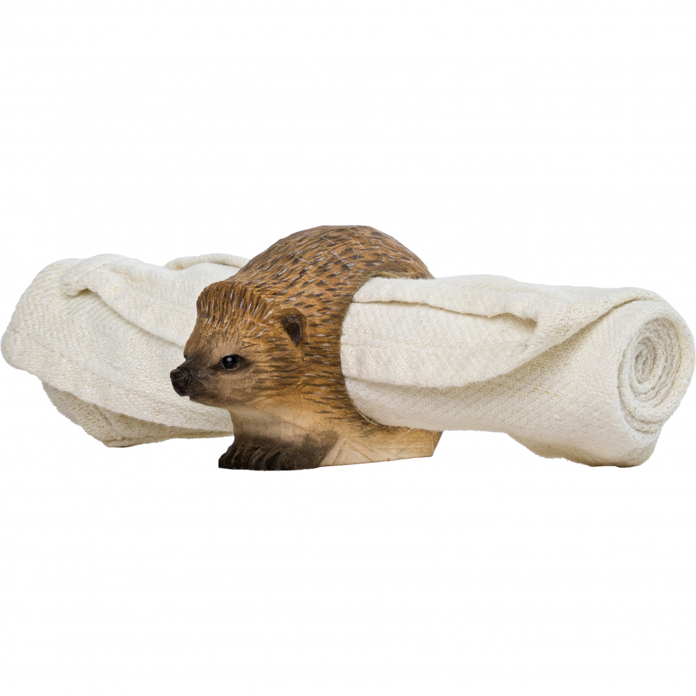 Wildlife Garden napkin ring - hedgehog - Image 3