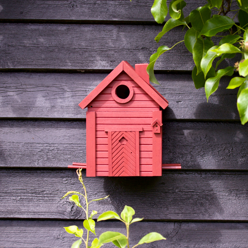 Wildlife Garden maison pour oiseaux/mangeoire - terre cuite - Image 2