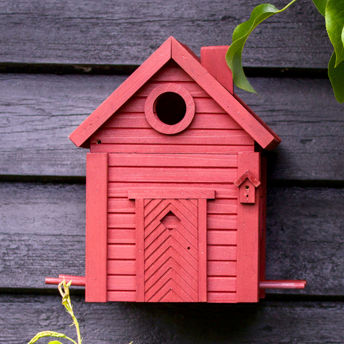 Wildlife Garden Vogelhaus/Futterautomat - rote Erde