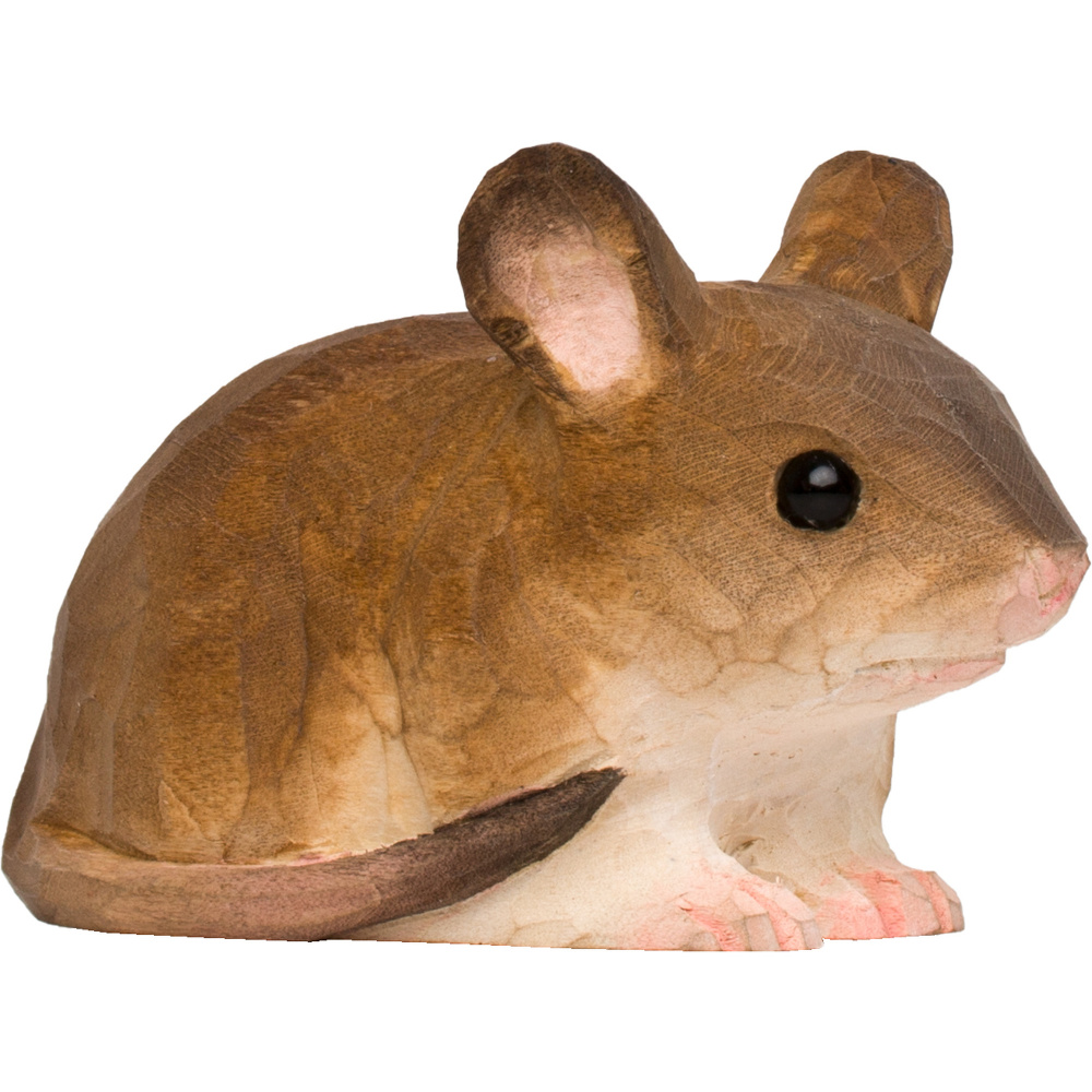 Wildlife Garden houten dier - muis - Afbeelding 3
