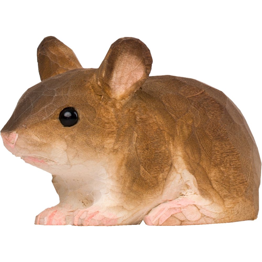 Animal en bois Wildlife Garden - souris - Image 4