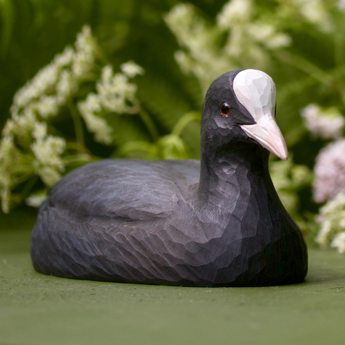 Wildlife Garden Vögel aus Holz Blässhuhn