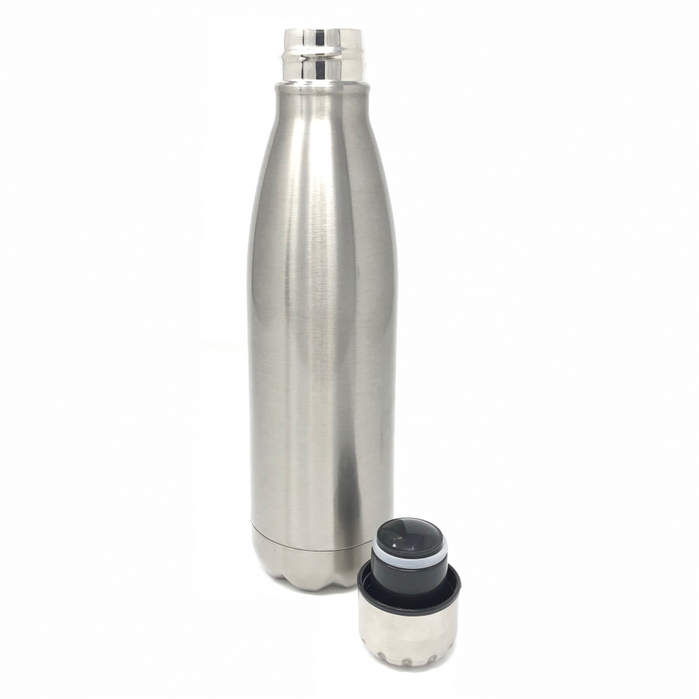 Pulito thermische drinkfles van staal - 500 ml - Afbeelding 2
