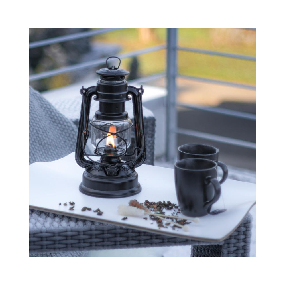 Feuerhand petroleumlamp - Mat zwart - Afbeelding 3
