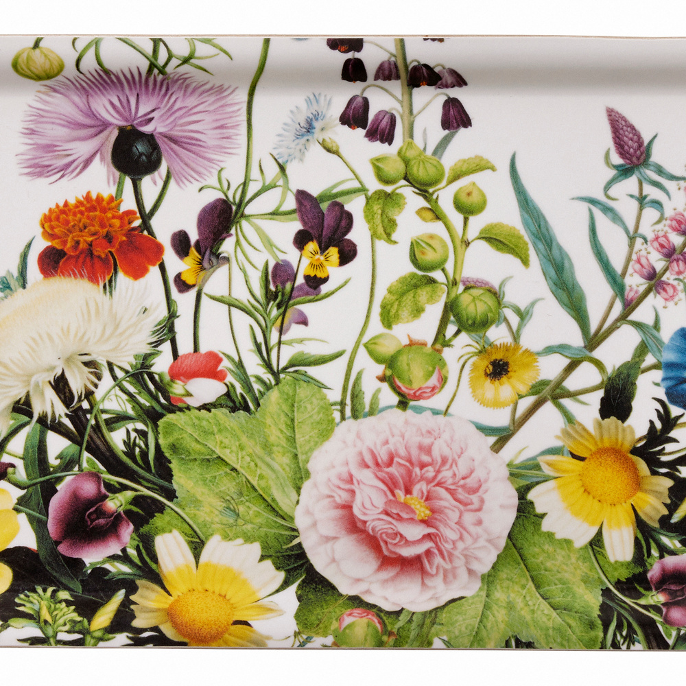 Jim Lyngvild tray, 32x15 - Flower Garden - Image 2