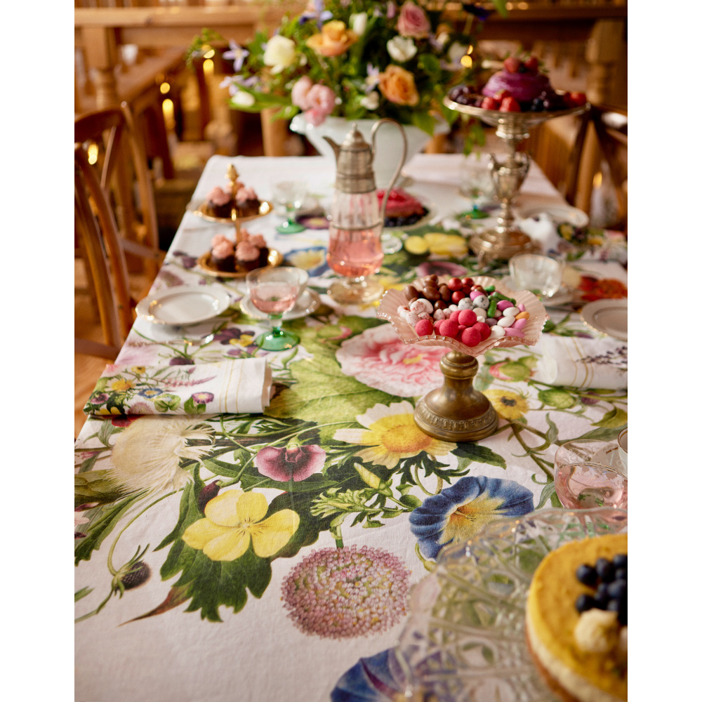 Jim Lyngvild tafelkleed, 350 cm - Bloementuin - Afbeelding 6