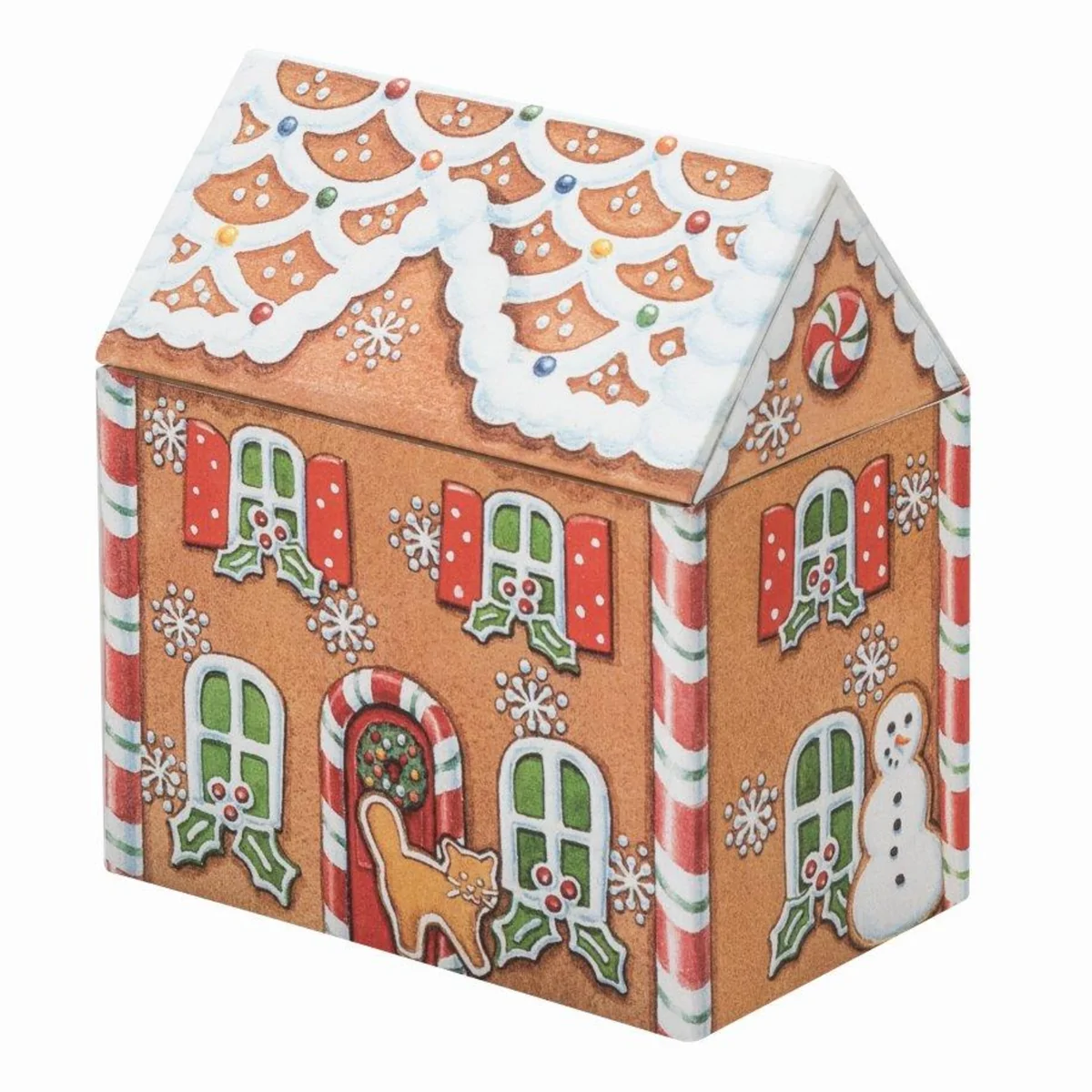 Boîte de conservation Elite Tins - Maison en pain d’épices